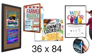 36 x 84 Poster Frame | All Styles of Poster Picture Frames 36x84