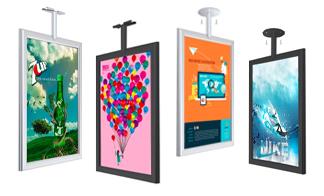 Ceiling Mount Poster Display Signs