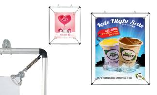 Easy Stretch Clip Poster Frames