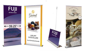 FUJI Retractable Banner Stands
