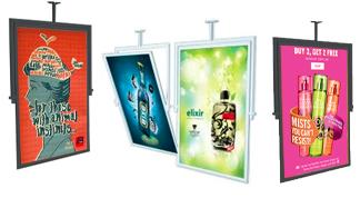 Lightweight Aluminum Swivel Displays - Countertop Display
