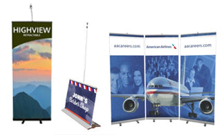 VALUE PLUS Economy Retractable Banner Stands