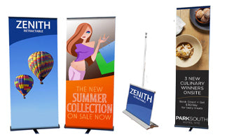 ZENITH Retractable Banner Stands