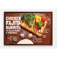 22" x 28" WOOD PICTURE FRAME in LANDSCAPE ORIENTATION (SHOWN IN RICH WALNUT WOOD FINISH)