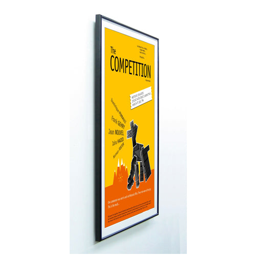 SLIM DESIGN (1" OVERALL DEPTH) FOR METAL CLASSIC PICTURE FRAMES 22x28 WITH MATBOARD