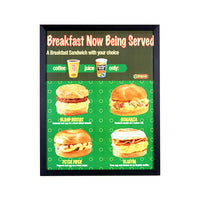 BLACK METAL FRAME 27x40 SIGN HOLDER