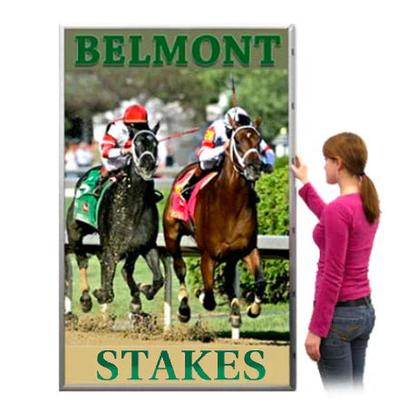 EXTRA LARGE - EXTRA DEEP 36 x 84 Sign Holder Snap Frames (1 1/4" Profile for MOUNTED GRAPHICS)