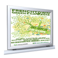 8 1/2" x 11" MAGNETIC COUNTER TOP POSTER DISPLAY