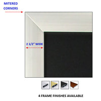 A-FRAME 42 x 42 POSTER STAND HAS 2 1/2" WIDE SIGN FRAME with MITERED CORNERS