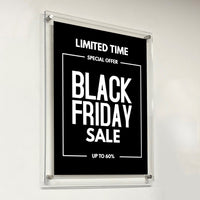 11 x 17 Sign Holder with Standoff Hardware