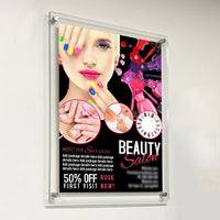 24 x 36 Sign Holder with Standoff Hardware