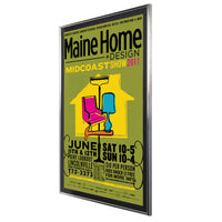 11x17 Colorful Classic Picture Frames with Matboard (Metal Poster Displays)