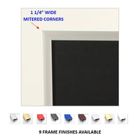 DOUBLE POLE POSTER STAND HAS 48 x 48 SIGN FRAME with MITERED CORNERS
