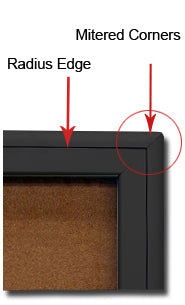 Extra Large Indoor Enclosed Poster Swing Cases with Header and Lights (Radius Edge)