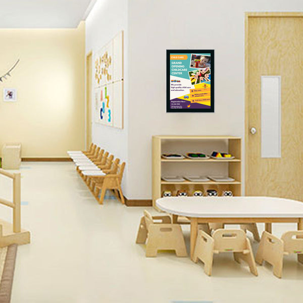 24x48 Poster Frame | SwingFrame Classic Swing Open Poster Display Frame with Matboard
