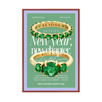 Colorful Classic Poster Display SwingFrames | Swing Open, Quick Changing Metal Frame Profile with Matboards, 40+ Sizes, +35 Frame Colors + Custom
