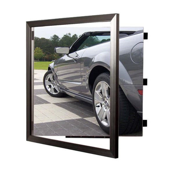 12x18 Poster Frame (SwingFrame Carbon Steel Poster Display)