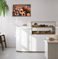 Carbon Steel Poster Display SwingFrames in 35+ Sizes | Quick Change, Swing Open Frame