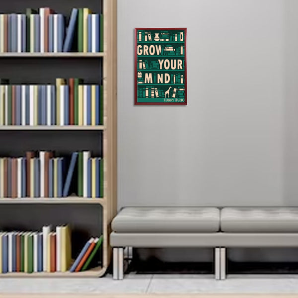 8.5x14 Wood Frame (353) Poster Display SwingFrames