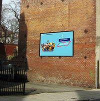 SwingSnap 4' x 6' Slim Metal Profile Banner Stretching Grip Snap Frame | Large Format 48 x 72 Graphic Size