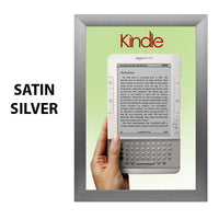 EASY OPEN SNAP OPEN FRAMES 12 x 24 (SHOWN IN SATIN SILVER)