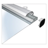 1" High Rectangle Shaped Case Snap Poster Gripper - 60 Inches
