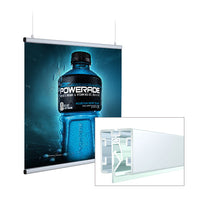Snap Poster Grippers Poster Displays Rectangular Case - 72 Inches