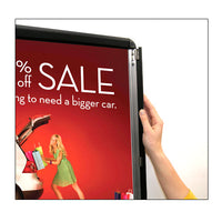 SNAP OPEN and SNAP CLOSE for 17x23 POSTER CHANGES