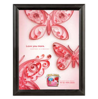 Budget-Friendly 22x28 Snap Frame, Fast Change Snap Open 1-inch Wide Black Aluminum Frame Profile with Mitered Corners