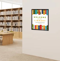 16x24 Frame | Beveled Aluminum Slide-in Frame, Top Load or Side Load Poster Frame & Sign Holder