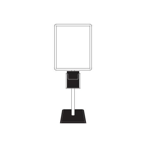 Optional Literature Holder (Clear Single Pocket)
