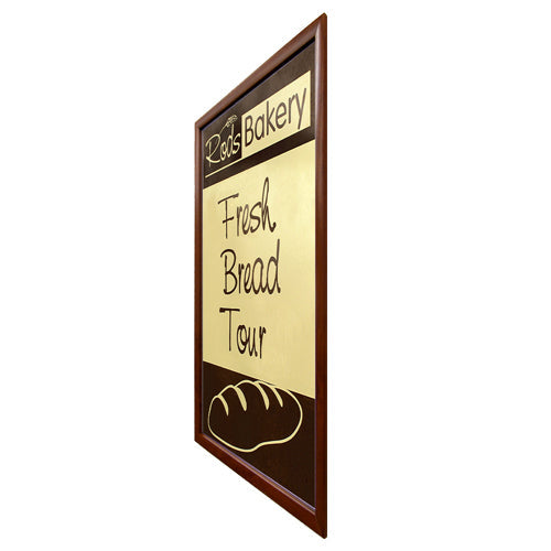 SLIM WOOD 14 x 22 FRAME (LESS THAN 1" THICK)