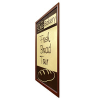 SLIM WOOD 24 x 36 FRAME (LESS THAN 1" THICK)