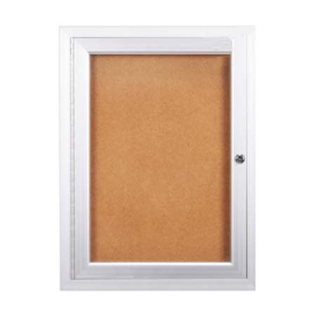 "SwingCase" Indoor Poster Cases with Lights | Single Door Metal Display Case 12+ Sizes & Custom