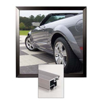 SwingFrame Carbon Steel Frame 8.5x11 | Swing Open, Quick Change Display Frame for Documents, Signs, Posters, other Prints and Graphics