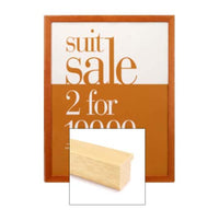 20x20 Wood Frame (361) Poster Display SwingFrames