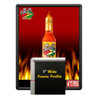 SwingSnaps Poster Snap Frames 30x36 (1" Wide with Radius Corners)